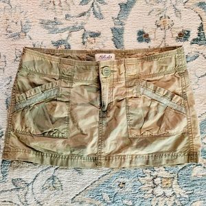 HOLLISTER | CAMOUFLAGE SKIRT | SIZE 0